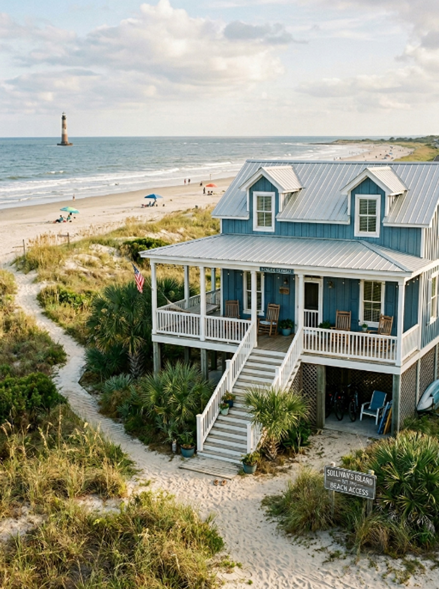 Lowcountry coastal cottage